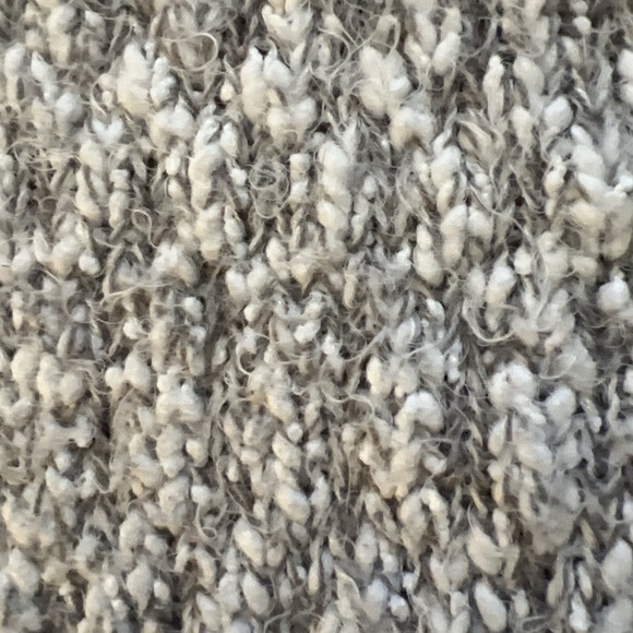 Buffalo David Bitton Womens Sweater SZ Small Blue Chunky Woven Knit Long Eyelash - Picture 3 of 5